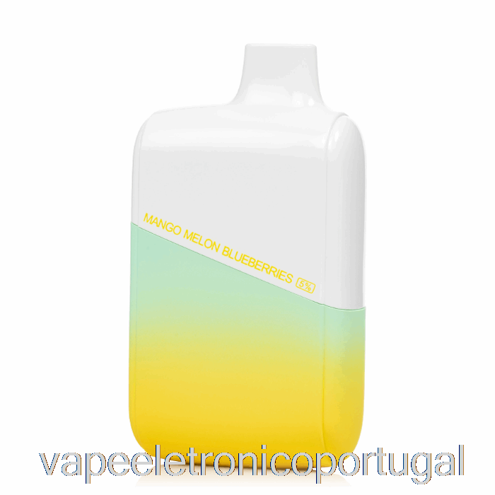 Vape Eletrônico Ijoy Bar Ic8000 Mirtilos Manga Melão Descartáveis